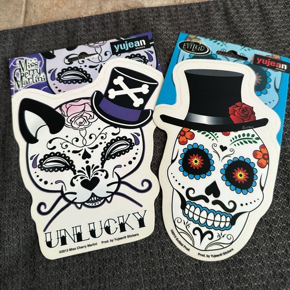 🦇💀 Goth/Spooky Sticker Bundle - Picture 2 of 5